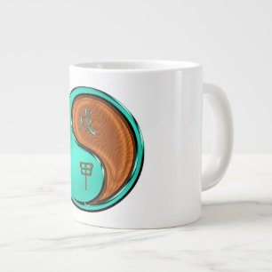 Wood Dog Large Coffee Mug