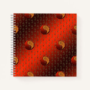 Wood Dog Notebook