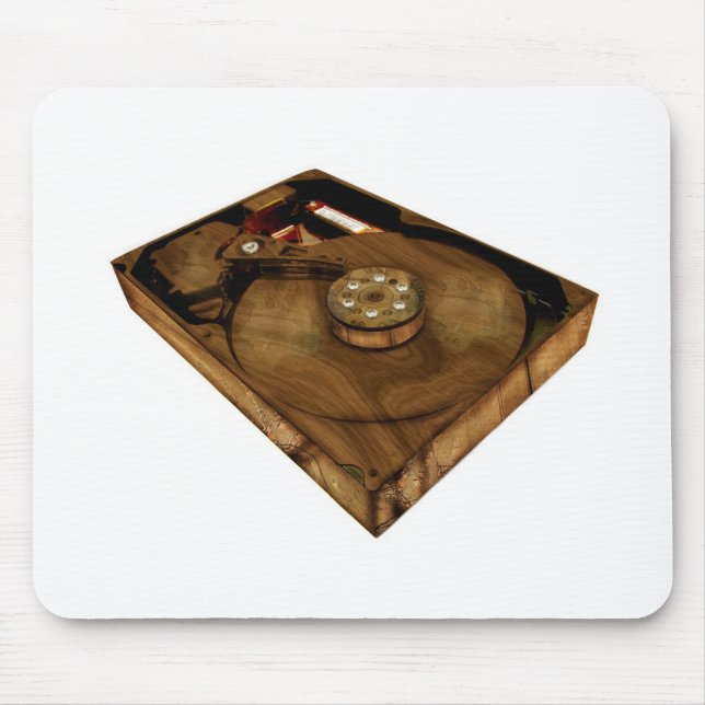 Wood Drive Mouse Pad (Front)