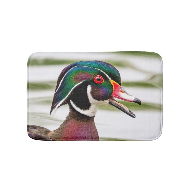 Wood Duck Bath Mat (Front)