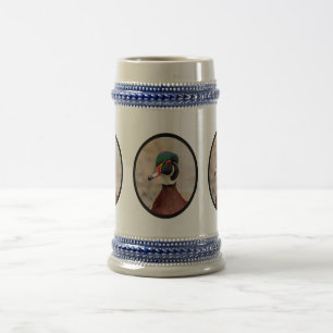 Wood Duck Beer Stein