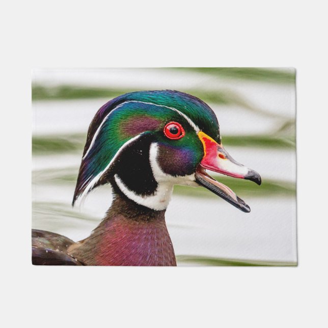 Wood Duck Doormat (Front)