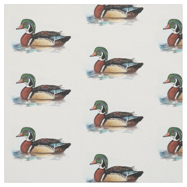 Wood Duck Fabric (Swatch)