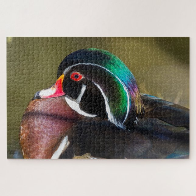 Wood Duck Jigsaw Puzzle (Horizontal)