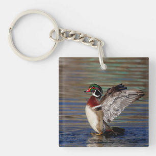 Wood Duck Key Ring