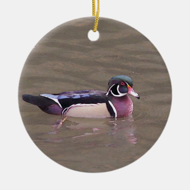 Wood Duck ornament (Front)