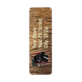 Wood Duck Return Address Labels