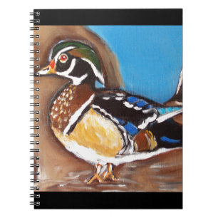 WOOD DUCK SPIRAL NOTEBOOK