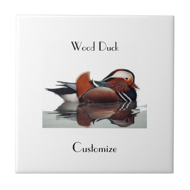 Wood Duck Thunder_Cove Tile (Front)