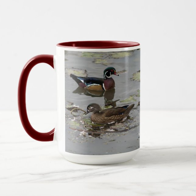 Wood Ducks Mug (Left)