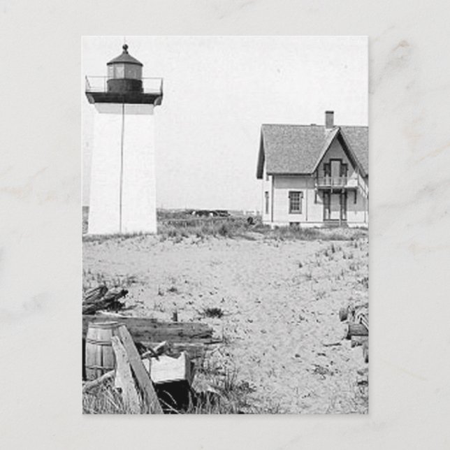 Wood End Lighthouse Postcard (Front)