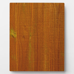 Wood Fence Panel Plaque