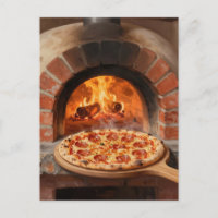 Wood-Fired Pepperoni Pizza Rustic Italian