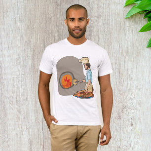 Wood Fired Pizza Oven Chef T-Shirt