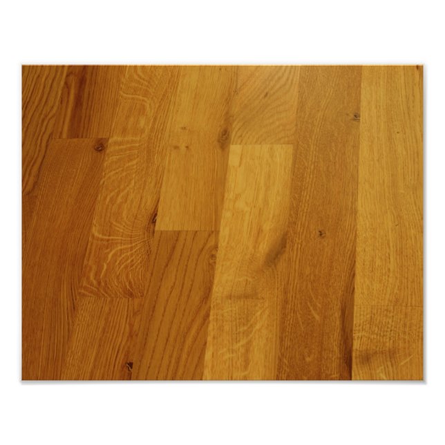 Wood floor photo print (Front)