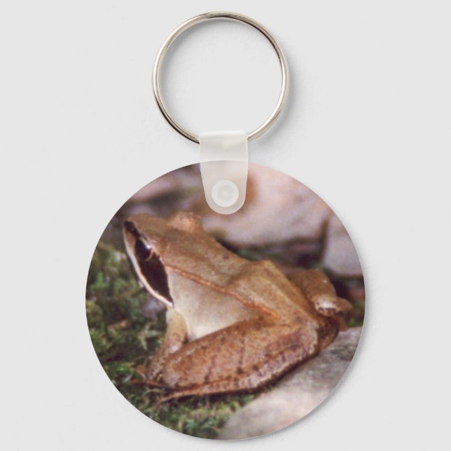 Wood Frog Key Ring (Front)