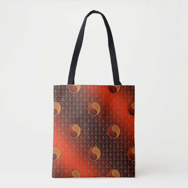 Wood Goat Tote Bag (Front)
