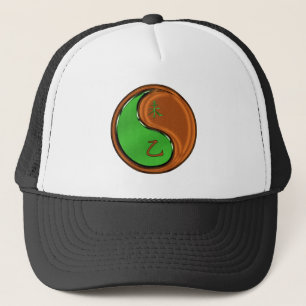 Wood Goat Trucker Hat