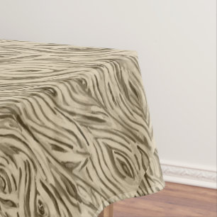 Wood Grain Board French Oak Wine Barrel tablecloth