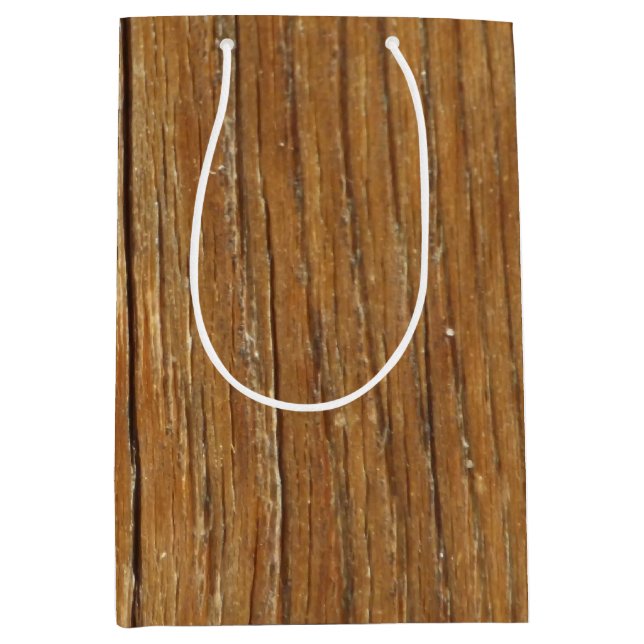 Wood Grain Gift Bag (Front)