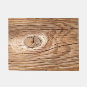 Wood Grain Knothole Doormat