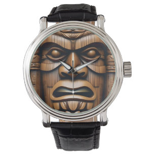 Wood Grain New Zealand Tiki, Watch