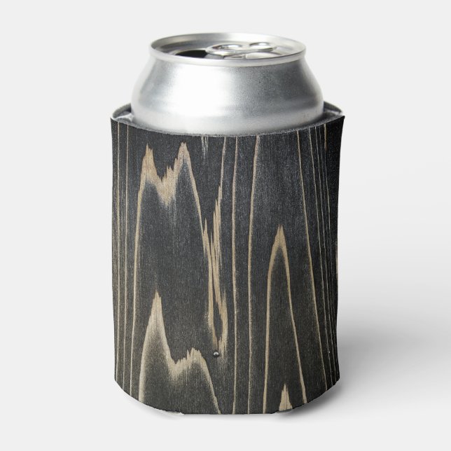 Wood Grain Pattern Can Cooler (Can Front)