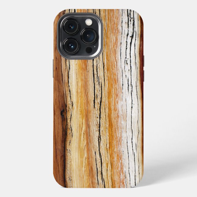 Wood Grain Pattern  iPhone Case (Back)