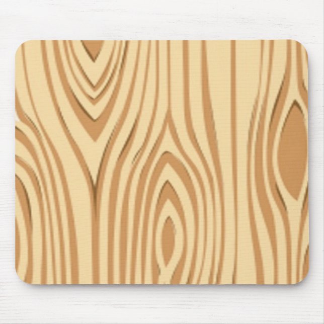 WOOD GRAIN PATTERN MOUSE PAD (Front)