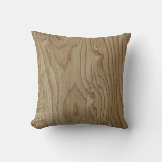 Wood Grain Pillow (Front)