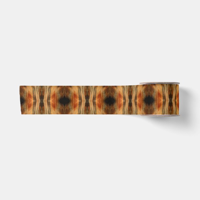 Wood Grain Satin Ribbon (Front)