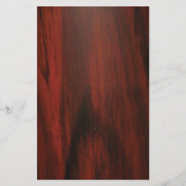 Wood Grain Stationery (Front)
