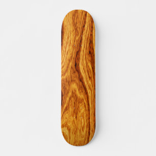 Wood Grain Texture Background Skateboard