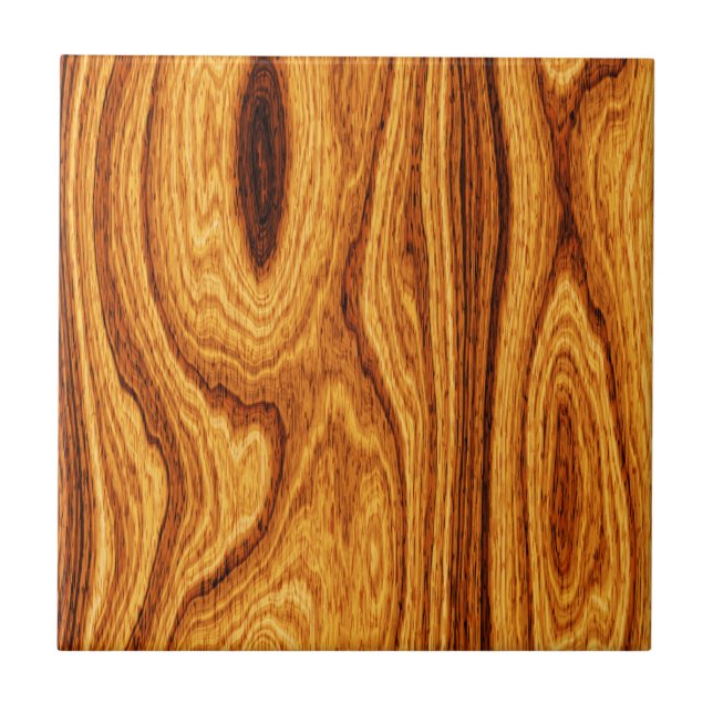 Wood Grain Texture Background Tile (Front)