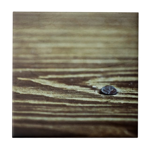 Wood Grain Texture by Shirley Taylor Tile (Front)