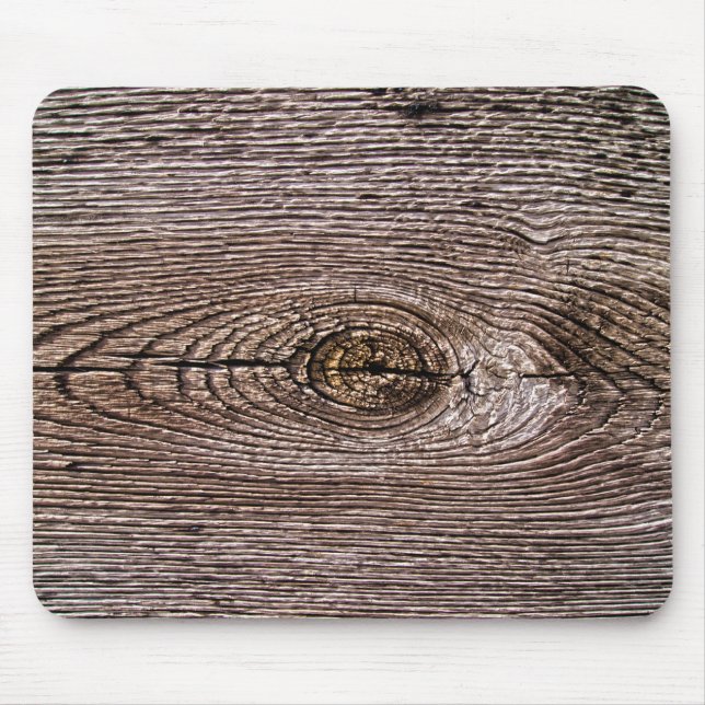 Wood Grain Texture Mouse Pad (Front)