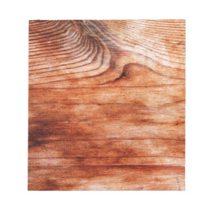 Wood Grain Texture Notepad