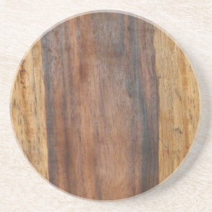 Wood Grained Sandstone Coaster