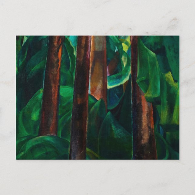 Wood Interior, 1930 by Emily Carr Postcard (Front)