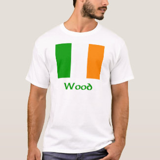 Wood Irish Flag T-Shirt