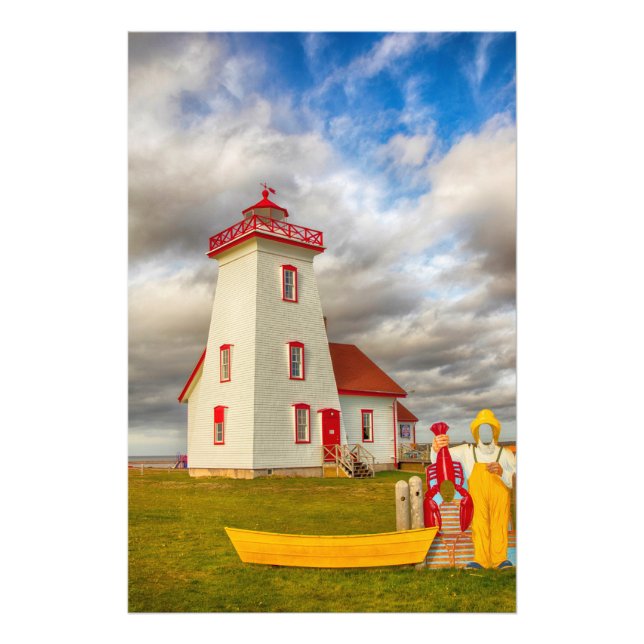 Wood Islands Lighthouse Photo Print (Front)
