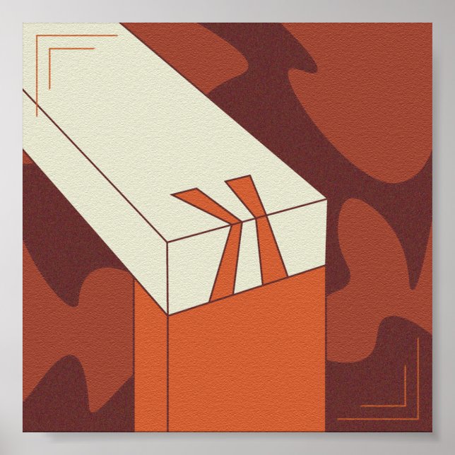 Wood Joint Woodworking Poster Graphic (Front)