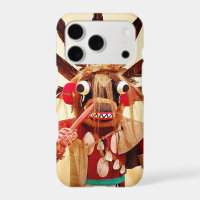 Wood kachina doll photo bold cute funny face