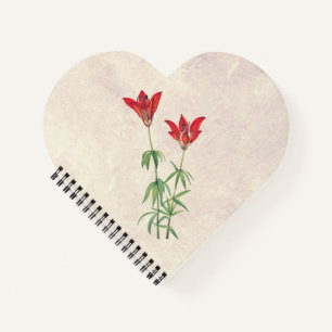 Wood Lily Flower Notebook