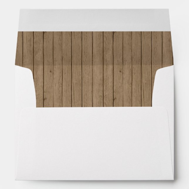 Wood Lined Envelope (Back (Bottom))