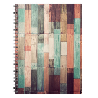Wood material background. Vintage wallpaperbackgro Notebook