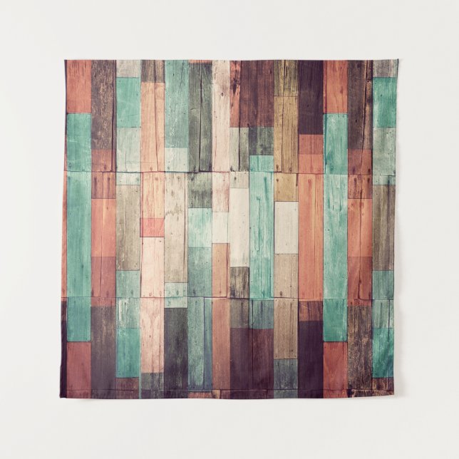 Wood material background. Vintage wallpaperbackgro Tapestry (Front)