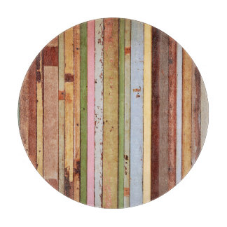 Wood Material: Vintage Wallpaper Texture Cutting Board
