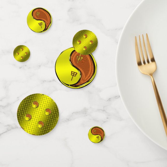 Wood Monkey Confetti (Group)