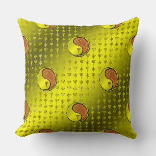 Wood Monkey Cushion